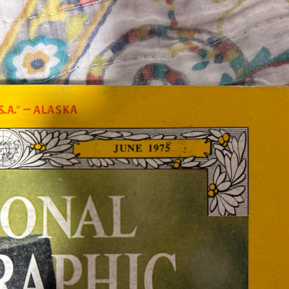 National Geographic from 1975
